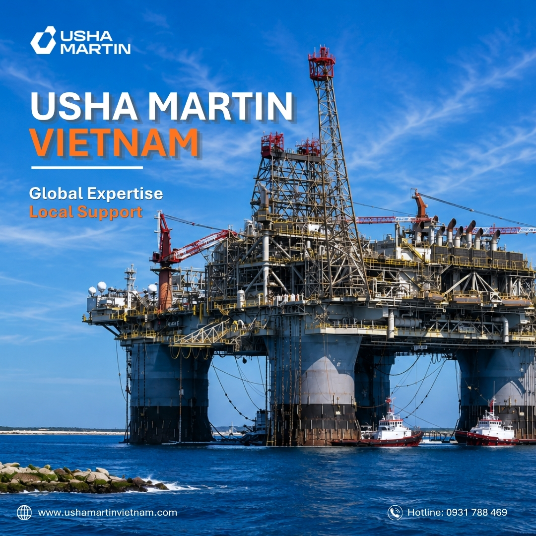 USHA MARTIN VIETNAM - KẾT NỐI KINH NGHIỆM TOÀN CẦU, ĐỒNG HÀNH TẠI VIỆT NAM