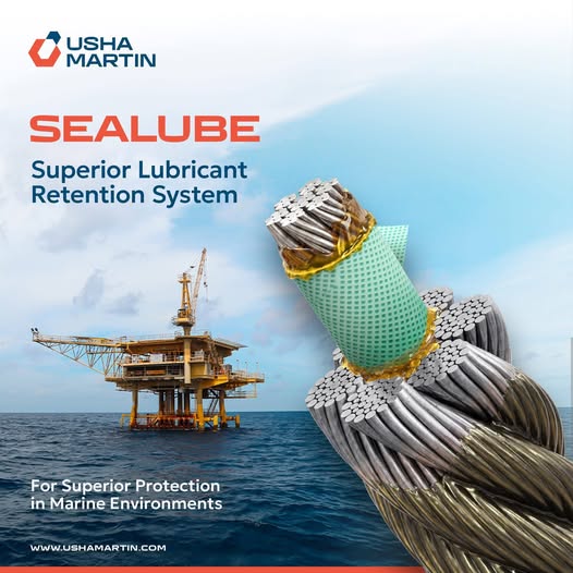 SEALUBE – Công nghệ giữ chất bôi trơn tiên tiến giúp nâng cao tuổi thọ cáp thép ngoài khơi